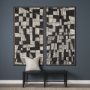 102732-FL - Occurrence I by Mercana Studio Hand-Embellished Textured Framed Canvas Artwork
