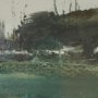 15938 - Morning Calm by Mercana Studio Hand Embelished Framed Artwork Matted under Glass