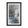 15941 - Brook and Willows I by Mercana Studio Hand Embelished Textured Framed Artwork Matted under Glass