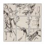 15960 - Sculptured Chaos I by Mercana Studio Hand Embellished Textured Framed Artwork 