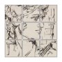 15961 - Sculptured Chaos II by Mercana Studio Hand Embellished Textured Framed Artwork 