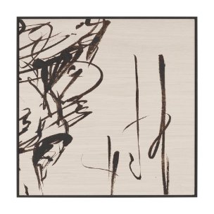 Sculptured Chaos III by Mercana Studio Hand Embellished Textured Framed Artwork 