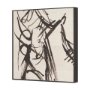 15963 - Sculptured Chaos IV by Mercana Studio Hand Embellished Textured Framed Artwork 