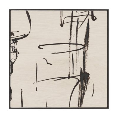 15965 - Sculptured Chaos VI by Mercana Studio Hand Embellished Textured Framed Artwork 