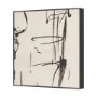 15965 - Sculptured Chaos VI by Mercana Studio Hand Embellished Textured Framed Artwork 