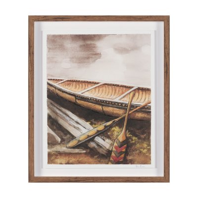 15949 - At The Cabin I by Mercana Studio Hand Embelished Framed Artwork Matted under Glass