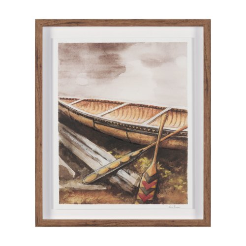 15949 - At The Cabin I by Mercana Studio Hand Embelished Framed Artwork Matted under Glass