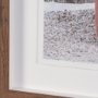 15953 - Canoe Paddles by Deborah Revell Hand Embelished Framed Art Print Matted under Glass
