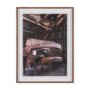 15993 - Canoe Barn by Deborah Revell Hand Embelished Framed Art Print Matted under Glass