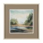 15994 - Shoreline Beauty I by Mercana Studio Hand Embelished Framed Artwork Matted under Glass