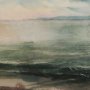 15998 - Coastal Splendor I by Mercana Studio Hand Embelished Framed Artwork Matted under Glass