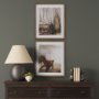 15951 - At The Cabin III by Mercana Studio Hand Embelished Framed Artwork Matted under Glass