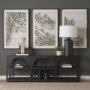 15959 - Ponderosa Whisper R by Mercana Studio Hand Embelished Framed Artwork Matted under Glass