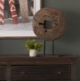 57541 - Incana 20L x 4W Natural Brown Reclaimed Wood Wheel Object