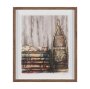 15951 - At The Cabin III by Mercana Studio Hand Embelished Framed Artwork Matted under Glass