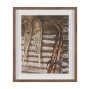 15952 - At The Cabin IV by Mercana Studio Hand Embelished Framed Artwork Matted under Glass