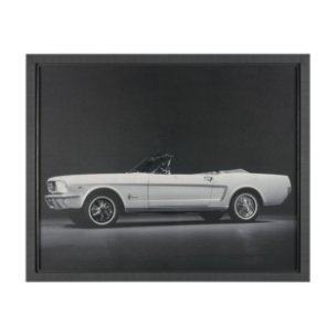 Ford Mustang Convertible1964 by Tal Paz-Fridman Frame Art Print under Glass