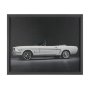 16012 - Ford Mustang Convertible1964 by Tal Paz-Fridman Frame Art Print under Glass