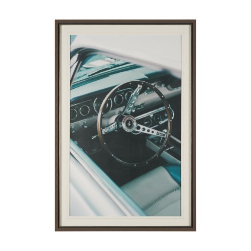 16040 - Classic Car VII by Bethany Young Textured Framed Art Print Matted under Glass