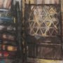 15951 - At The Cabin III by Mercana Studio Hand Embelished Framed Artwork Matted under Glass