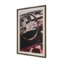 16039 - Vintage Car by Magda Izzard Textured Framed Art Print Matted under Glass