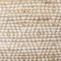 69517 - Ekani 16.0L x 16.0W x 16.0H Cream/Beige Cotton Pouf