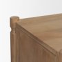 71125 - Phil Light Brown Wood 2 Door 3 Drawer Closed Sideboard 
