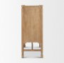 71127 - Phil Light Brown Wood 2 Door Bar Cabinet 