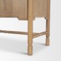 71127 - Phil Light Brown Wood 2 Door Bar Cabinet 