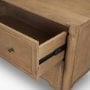 71128 - Phil Light Brown Wood 2 Drawer Accent Cabinet