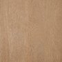71295 - Trellyn Light Brown Wood w/ Carved Woven Base Square Accent Table