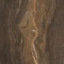 71136-AB - Allyson 42" Round Dark Brown w/ Cappuccino Marble Pedestal Dining Table 