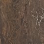 71136-AB - Allyson 42" Round Dark Brown w/ Cappuccino Marble Pedestal Dining Table 