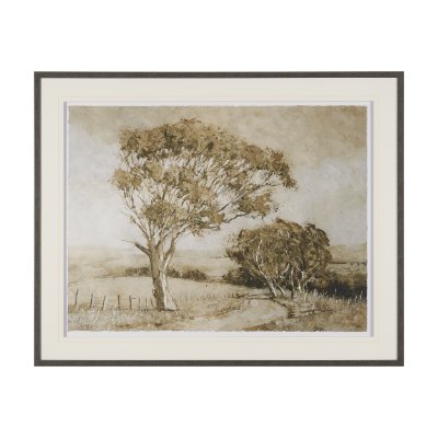 15969 - Timeless Vista I by Mercana Studio Textured Framed Artwork Matted under Glass