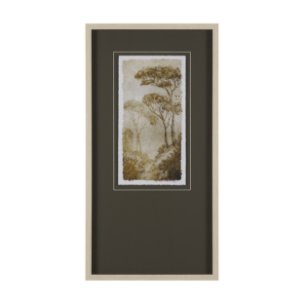 Timeless Vista III by Mercana Studio Hand Embelished Textured Framed Artwork Matted under Glass