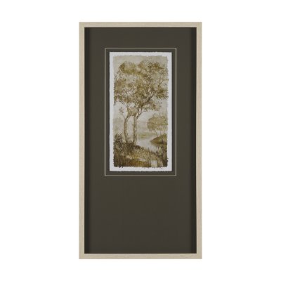 15979 - Timeless Vista IV by Mercana Studio Hand Embelished Textured Framed Artwork Matted under Glass