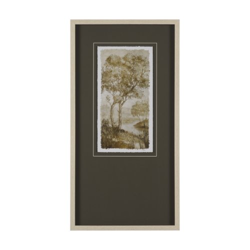 15979 - Timeless Vista IV by Mercana Studio Hand Embelished Textured Framed Artwork Matted under Glass