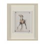 15988 - Playful Pup II by Mercana Studio Hand Embelished Framed Artwork Matted under Glass