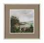 15997 - Shoreline Beauty IV by Mercana Studio Hand Embelished Framed Artwork Matted under Glass