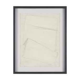 Linen Folds I by Mercana Studio Handmade Original Framed Artwork Matted under Glass