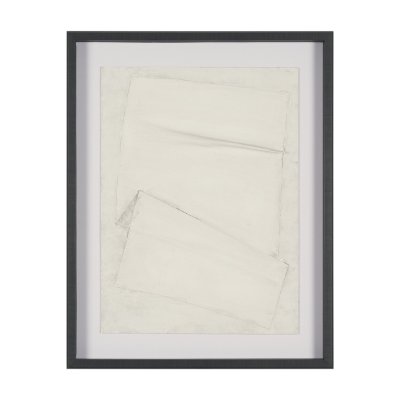 16005 - Linen Folds I by Mercana Studio Handmade Original Framed Artwork Matted under Glass