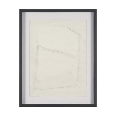 16006 - Linen Folds II by Mercana Studio Handmade Original Framed Artwork Matted under Glass