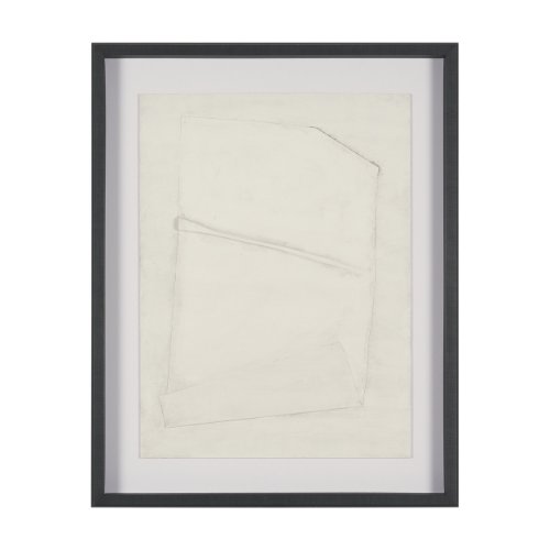 16006 - Linen Folds II by Mercana Studio Handmade Original Framed Artwork Matted under Glass