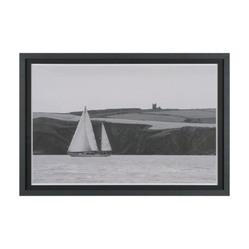 16007 - Maritime Meander by Ben Wood Hand Embelished Framed Art Print Matted under Glass