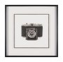 16014 - Camera by Deborah Revell Hand Embelished Framed Art Print Matted under Glass
