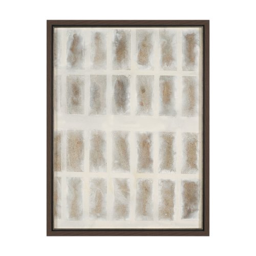 16020 - Sand & Structure II by Mercana Studio Handmade Original Framed Artwork Matted under Glass
