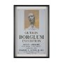 16024 - Ephemera Sculpture by The Vintage Collection Hand Embelished Text Framed Artwork Matted under Glass