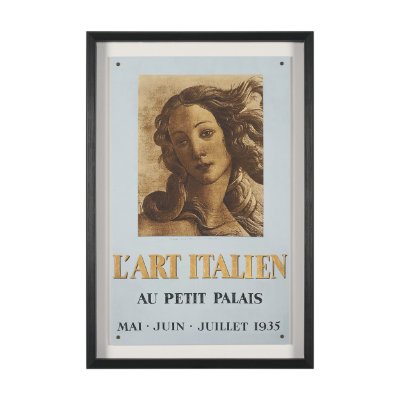 16026 - Ephemera L'Art by The Vintage Collection Hand Embelished Textured Framed Artwork Matted under Glass