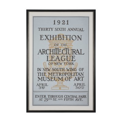 16028 - Ephemera Architecture by The Vintage Collection Hand Embelished Framed Artwork Matted under Glass