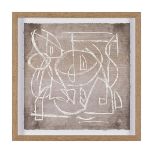 16030 - Obscure I by Mercana Studio Hand Embelished Framed Artwork Matted under Glass